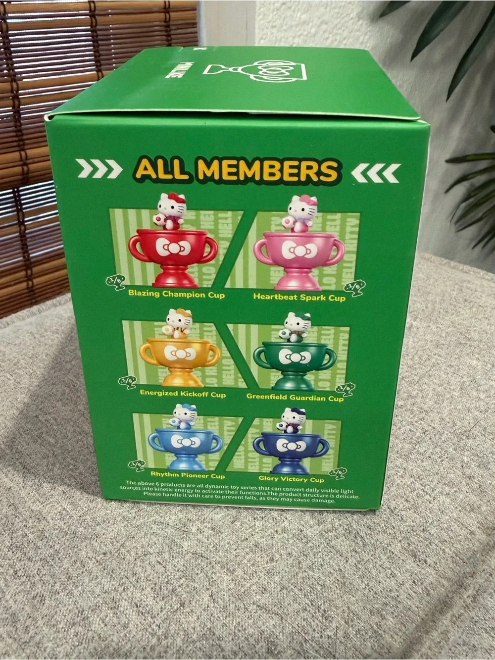 🆕 Hello Kitty World Cup Light Up Figurine Blind Box
